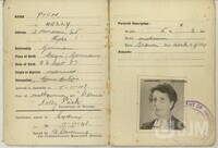 M1991.020.001b.jpg; M1991/020:001; Certificate of registration; immigration documents