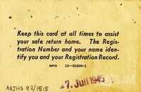 M1992.015.005c.jpg; M1992/015:005; ; repatriation documents
