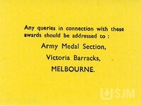 M1994.023.007c.jpg; M1994/023:007; Australian Service Medal 1939-1945; medals
