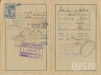 M1995.035.004f.jpg; M1995/035:004; Reisepass; passports