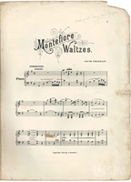 M2012.030.044c.jpg; M2012/030:044; Montefiore Waltzes; sheet music