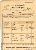 M2021_043_061_b.jpg; M2021/043:061; Marriage certificates for Dolf and Gertrud Gelber; certificates